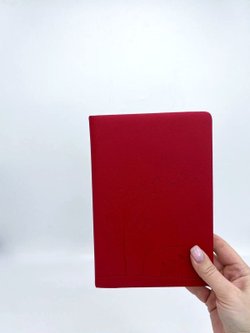 Блокнот 144 л А5 линейка одуванчик красный (8344-17)