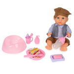 Пупс функциональный с аксесс., короб. R322001A3