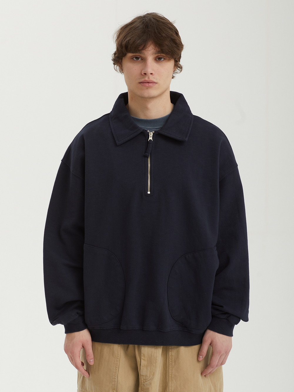 Мужская Толстовка Boxing Pocket Collar