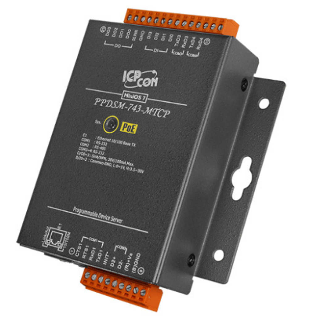 Преобразователь ICP DAS PPDSM-743-MTCP CR