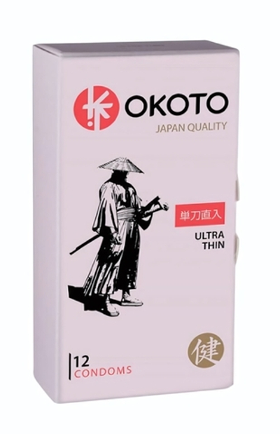 Тонкие презервативы OKOTO Ultra Thin - 12 шт.