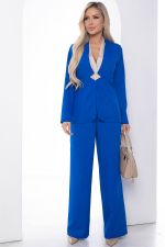 Костюм В моменте синий К10054 LT Collection