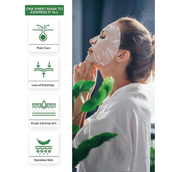 Centellian24 Маска тканевая для сужения пор - Madeca lab mask pore tightening, 25мл