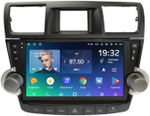 Магнитола для Toyota Highlander 2 U40 2007-2013 (рамка 10" с крутилками и кнопками) - Teyes SPRO+ на Android 10, ТОП процессор, 4Гб+64Гб, 4G SIM-слот