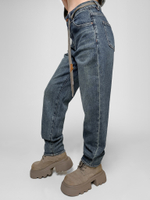 Джинсы Loloblues 50501 широкие со шнурком