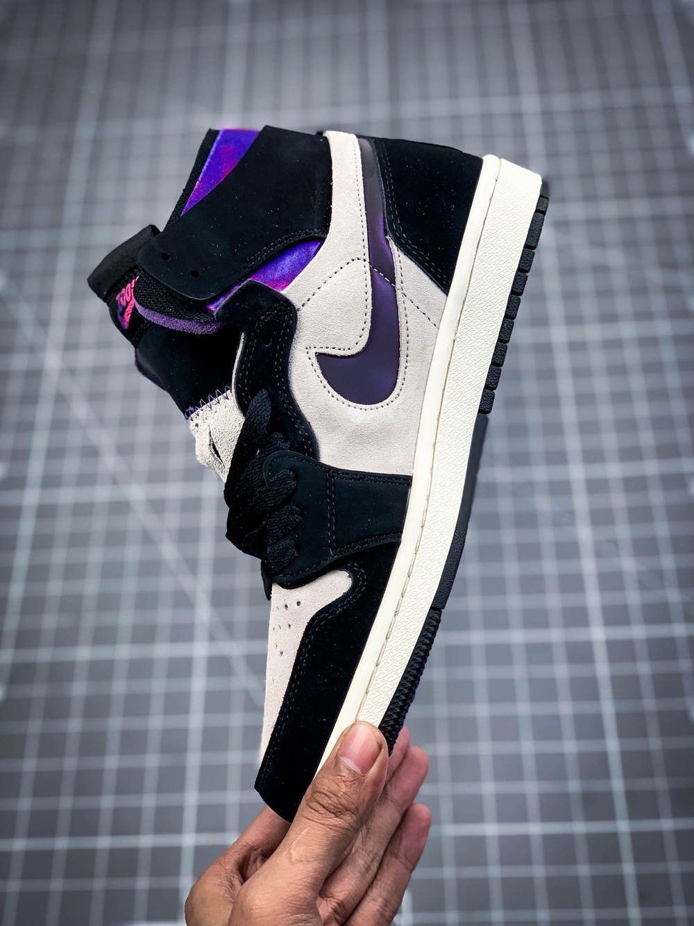 PARIS SAINT-GERMAIN X AIR JORDAN 1 HIGH ZOOM COMFORT WHITE/BLACK/PSYCHIC PURPLE/PINK