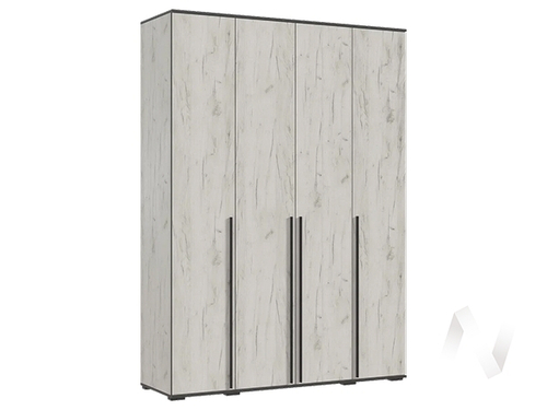 Шкаф 4-х ств.(1600) Норд (дуб крафт белый)