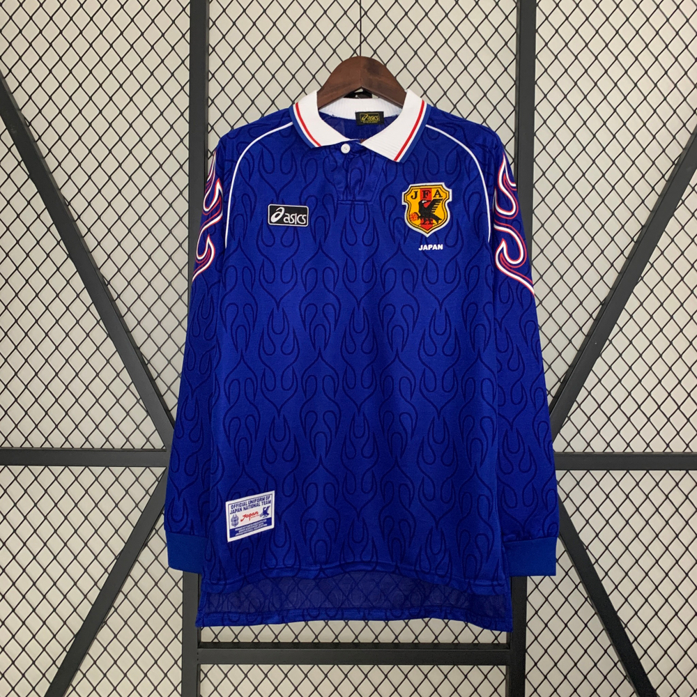 Купить домашнюю ретро форму сборной Японии с длинными рукавами 1998