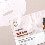 Укрепляющая тканевая маска с волюфилином и золотом MEDIPEEL Tox-Bor Gold Boosting Mask