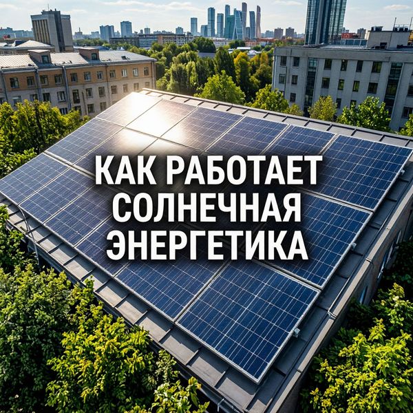Как работает солнечная энергетика Как работает солнечная энергетика
