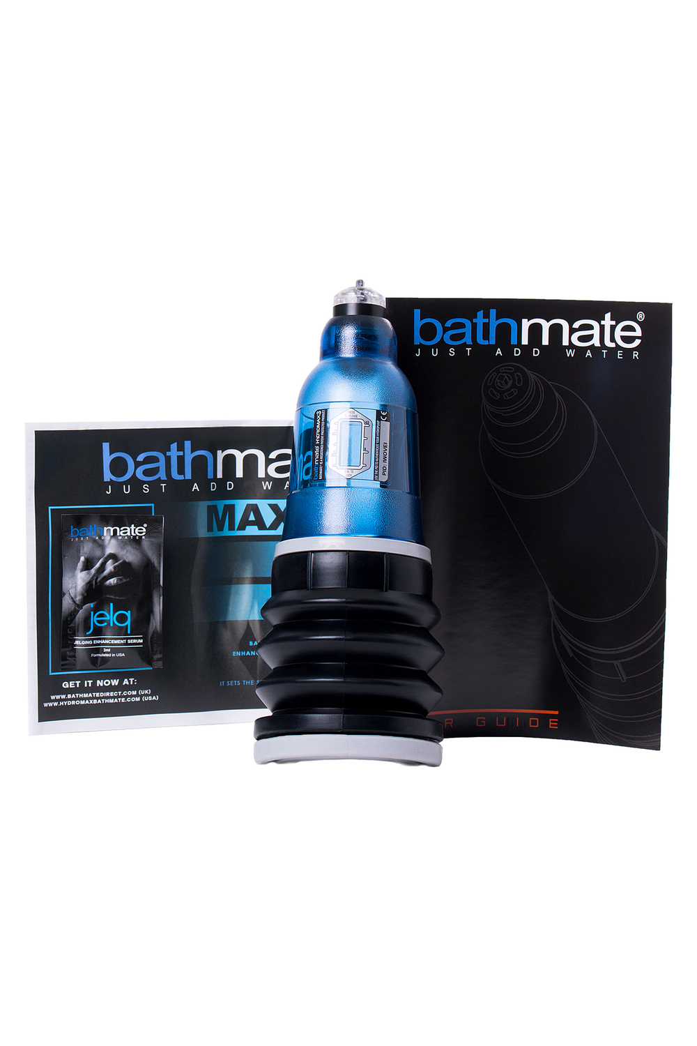 Гидропомпа Bathmate Hydromax 3 голубая 22 см
