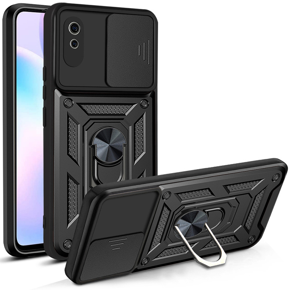 Чехол с кольцом Bumper Case для Xiaomi Redmi 9A