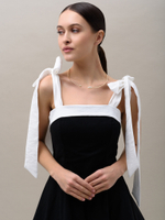 Обруч "Two pearls" Gold
