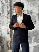 Пиджак мужской классический приталенный
