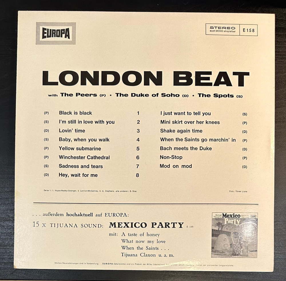 London Beat (Германия 1966г.)