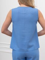 Блузка (топ) Сибелла-5 Виотекс ГОЛУБОЙ