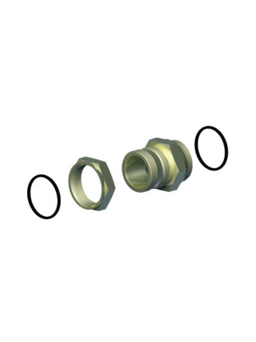 Фитинг всасывающий GOLD прямой G 1 1/2'' x G 1 1/4'' 15511100302
