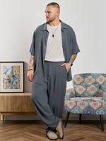 Рубашка мужская Линкольн-1 Виотекс ГРАФИТОВЫЙ