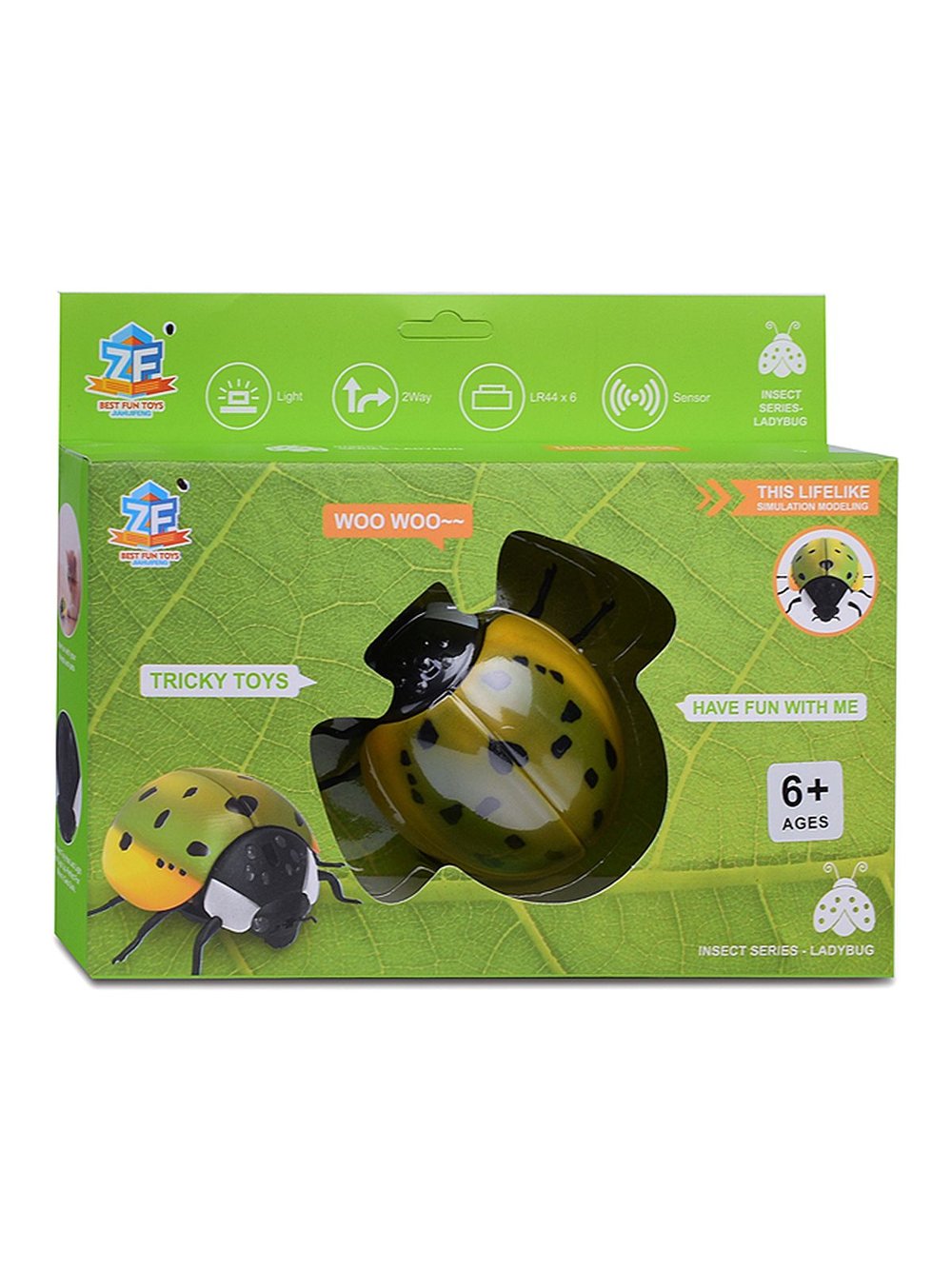 Игрушка Божья коровка на батарейках (9922S)