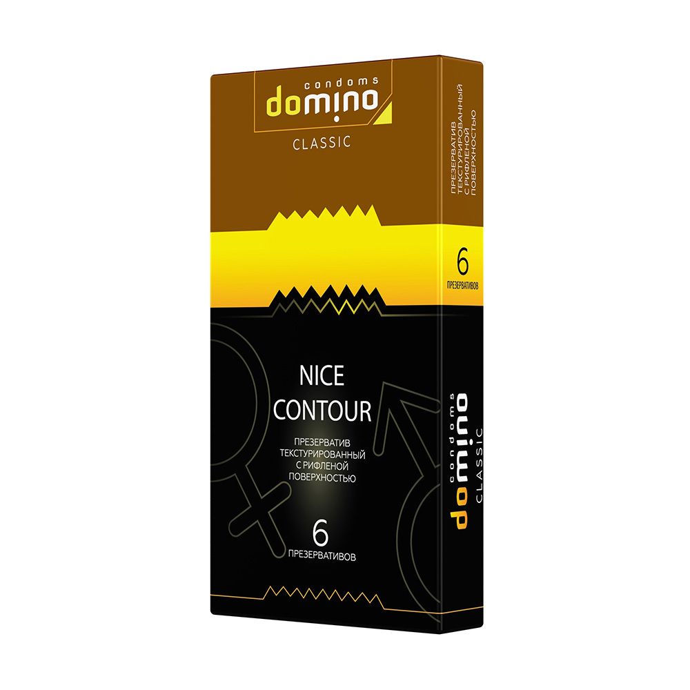 ПРЕЗЕРВАТИВЫ DOMINO CLASSIC NICE CONTOUR 6 штук