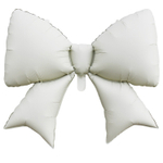 Шар фольгированный Бант 99 см (Белый)