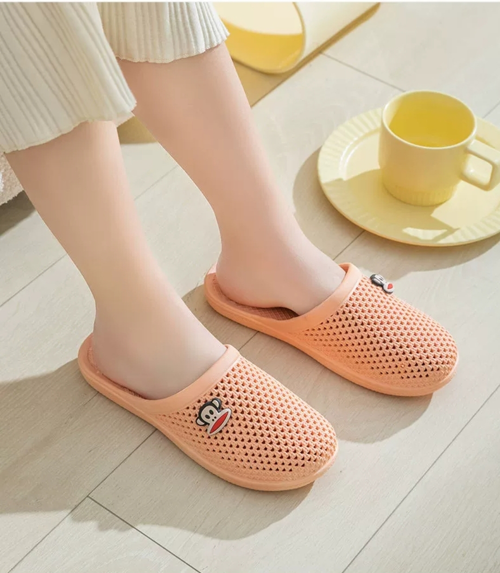 Тапочки Paul Frank Grid (Peach)