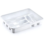 Лоток для столовых приборов. белыйшт