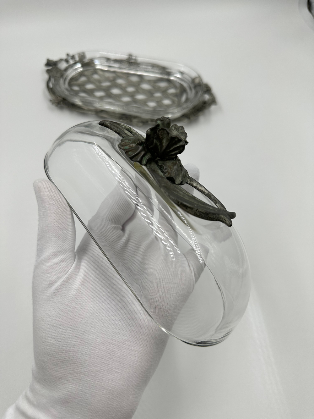 Маслёнка Seagull Pewter