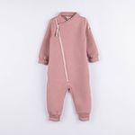 Комбинезон-косуха с клапаном "Дымчатая роза" утепленный