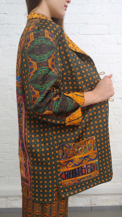 Комплект (двусторонний жакет и брюки) "Ирландская легенда"