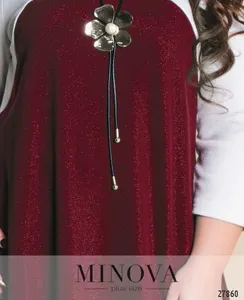 Платье 17-95-марсала Minova