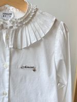 Хлопковая блузка Armani Junior, 122