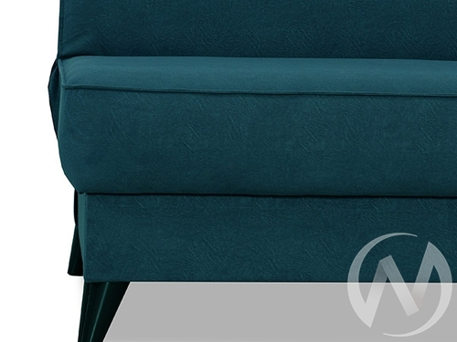 Диван прямой Наварра 2 (БД) FROZEN 09 (синий с мелкими разводами)