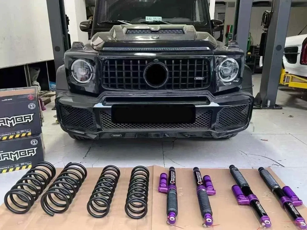 Mamba амортизаторы подвески азотные с пружинами для Mercedes benz W465 G63 G500 G550 аморты