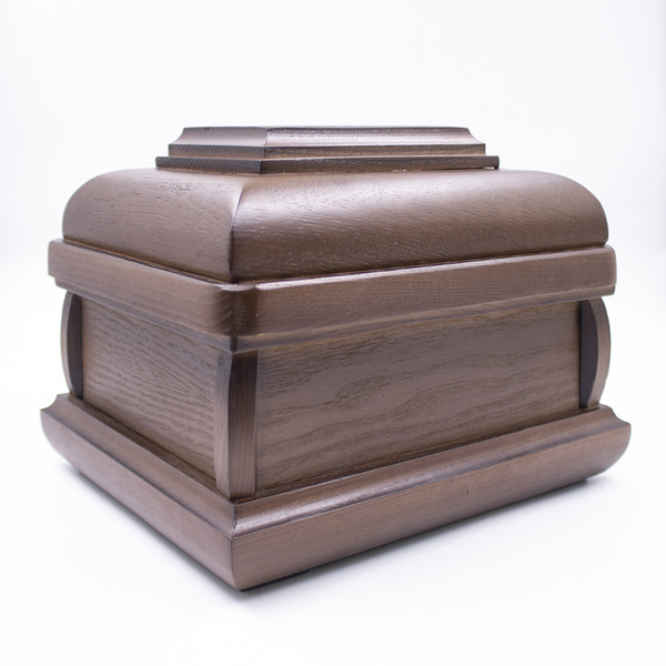 Урна для праха "Саркофаг" дуб темный