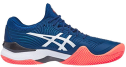 Мужские кроссовки теннисные Asics Court FF 2 Clay - mako blue/white