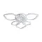Потолочный светильник FR6199CL-L150W1 Маркет / Market 150 Вт LED с пультом ДУ Freya fr6199cl-l150w1