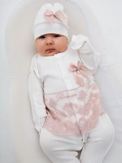 Комбинезон на выписку для новорожденного