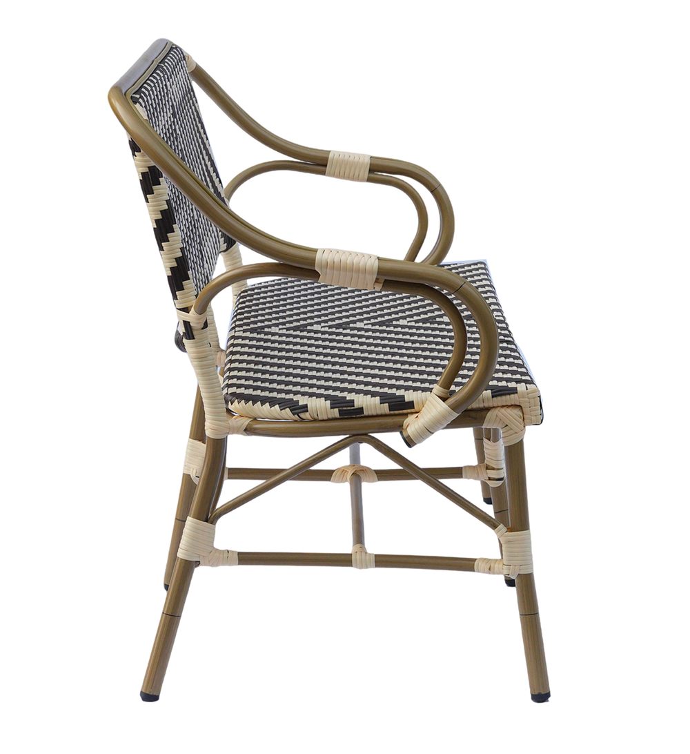 "Кабри" диван двухместный из искусственного ротанга, цвет бежево-коричневый