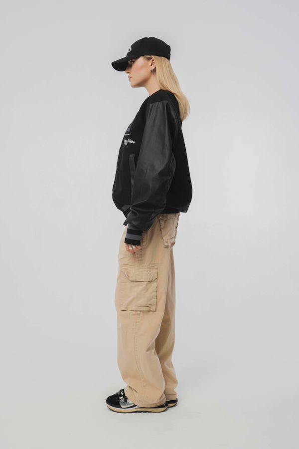 Бомбер Колледж "Saint Exupery" Черный - фото 8