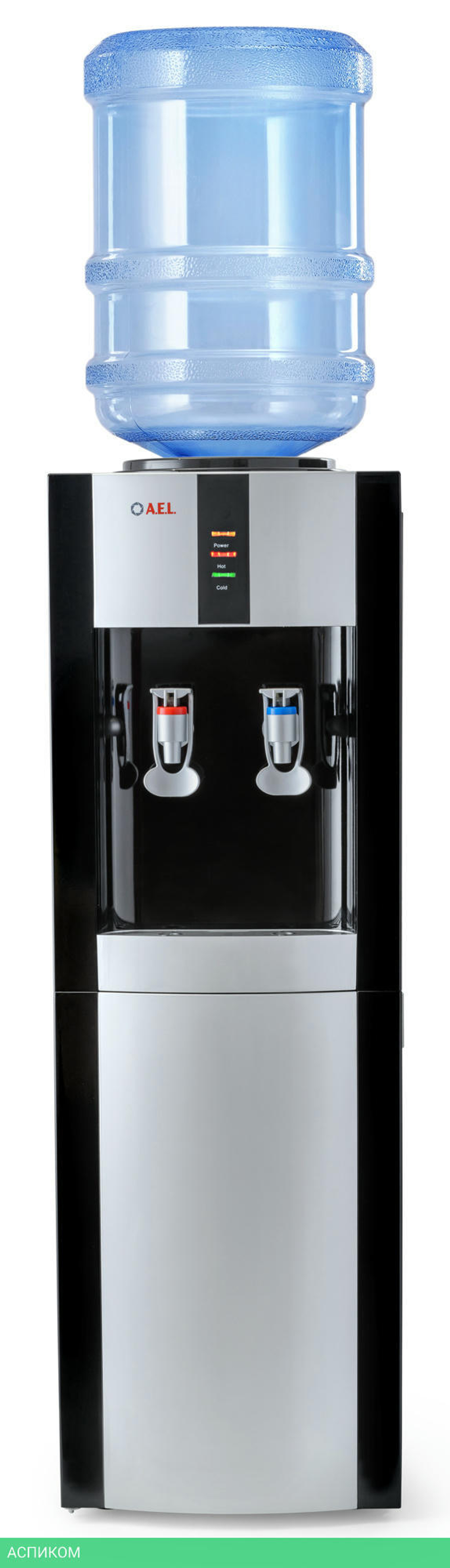 Кулер для воды AEL LD-AEL-47 Black/Silver (00304)