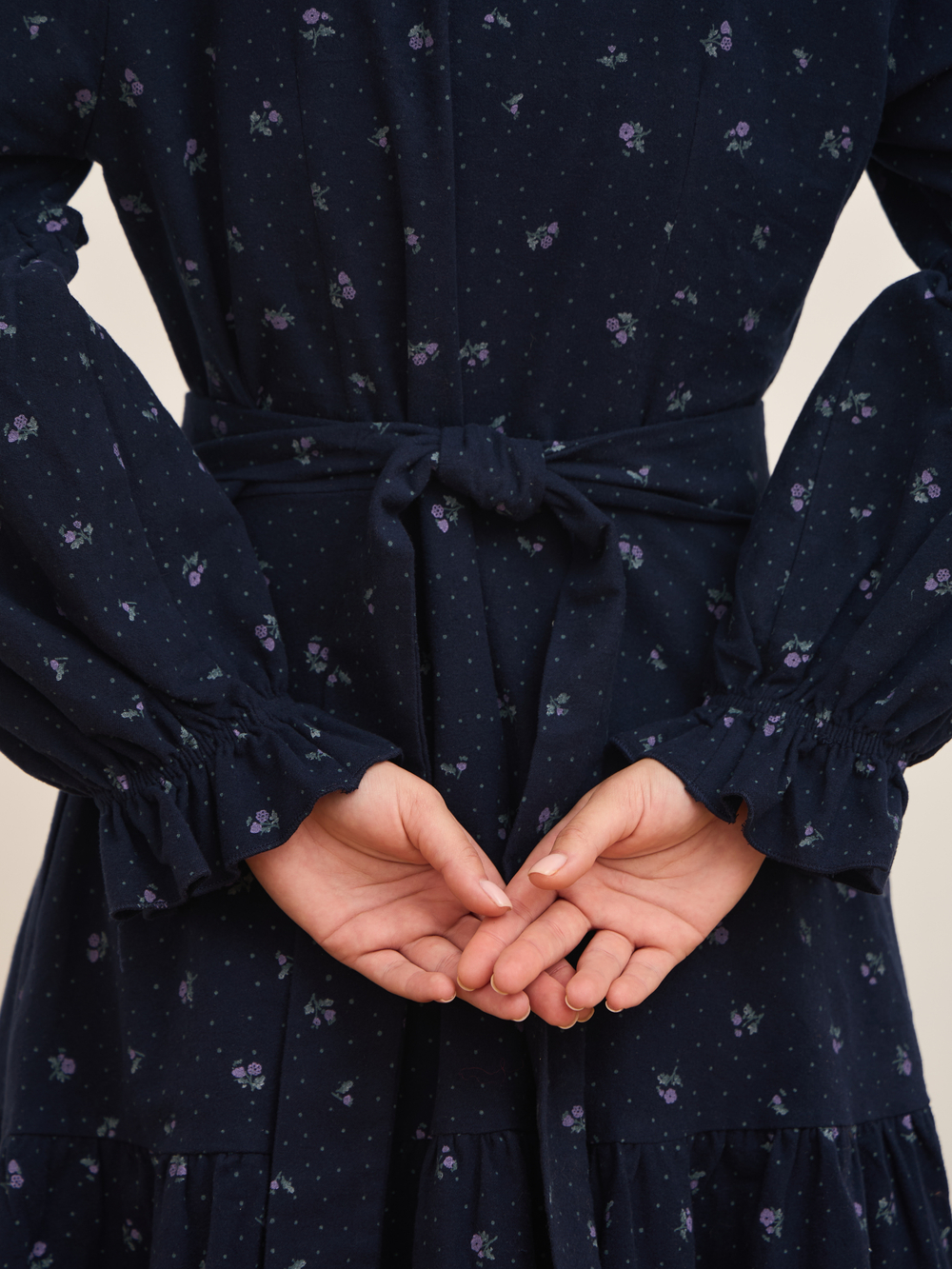 Платье на завязках