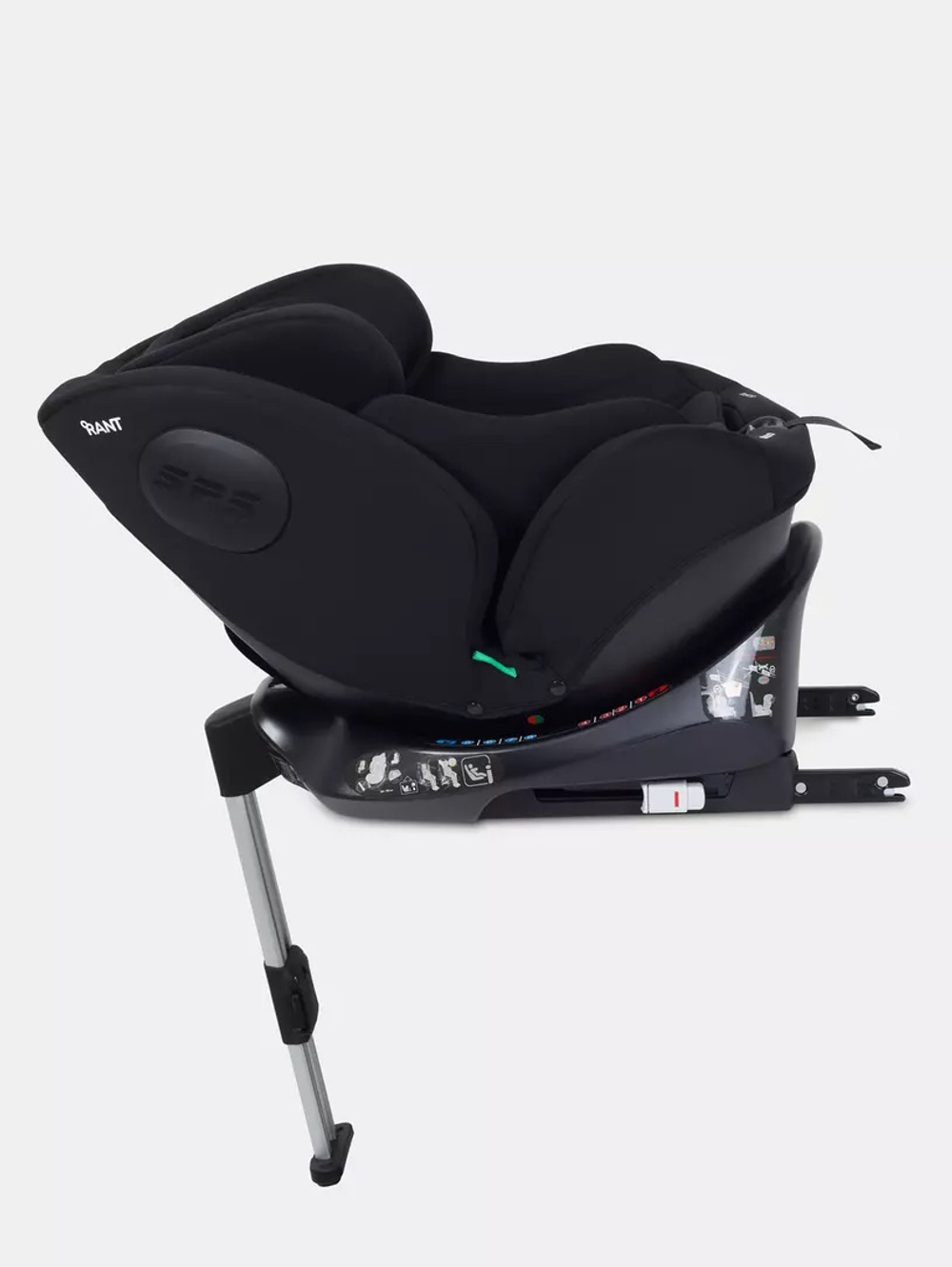 Автокресло детское Rant Altera Isofix I-Size группа 0/1/2/3 (0-36 ) Black