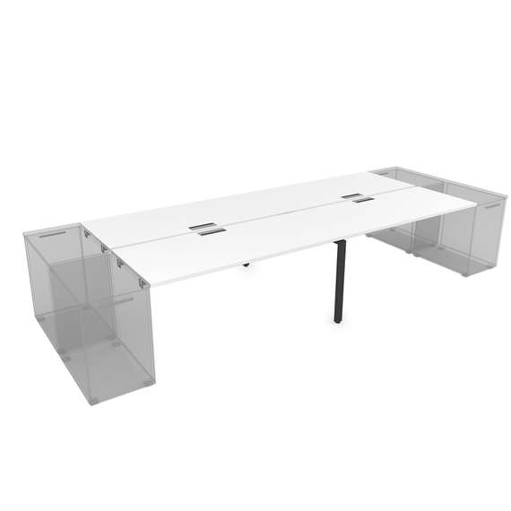 СТБД-П.984 Стол системы БЕНЧ на 4 рабочих места, приставной (3200*1635*750)