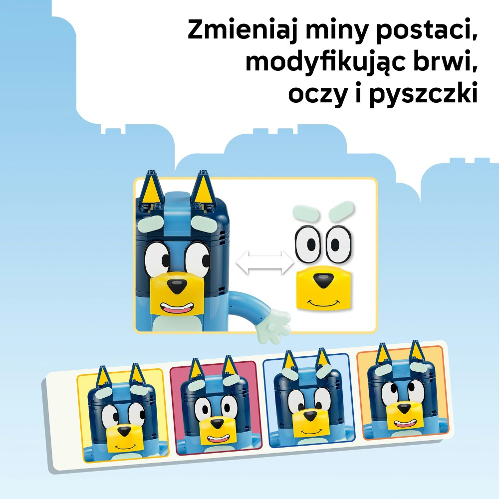 Конструктор LEGO Bluey 11217 Семья Блюи из кубиков — фото 7