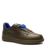 Кожаные кроссовки TRAINER Burberry - оливковый(8099414)