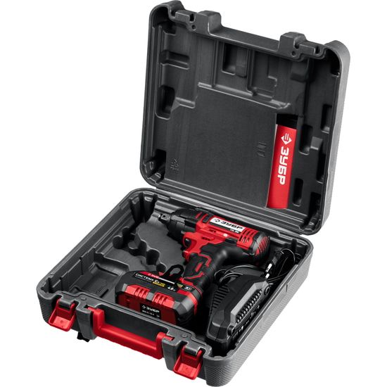 Аккумуляторный гайковерт "ЗУБР" ГУЛ-255-41