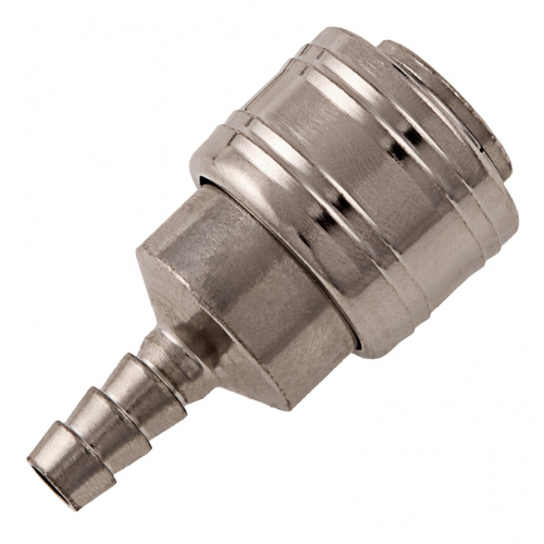 ZIP LAB Муфта быстросъемная с клапаном ESH20, тип елочка, под шланг D10 мм, ''мама''