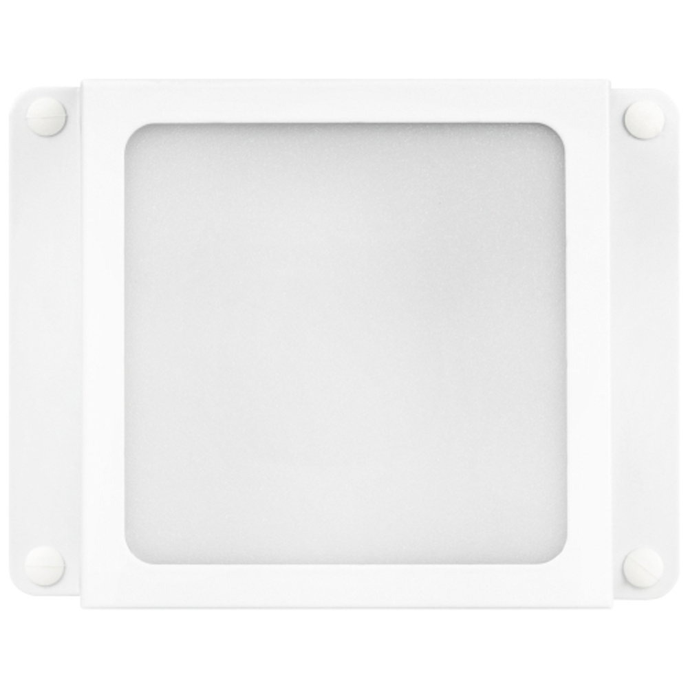 Светильник светодиодный ЭРА Грильято Домино SPO-651-3-4K-W8 8Вт 4000К 84х84мм GL15 100х100 белый