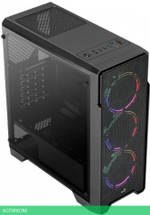 Корпус Aerocool Ore Saturn без БП ATX (FRGB-G-BK-v1)